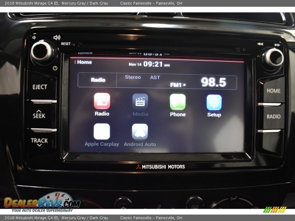 2018 Mitsubishi Mirage G4 ES Mercury Gray / Dark Gray Photo #2