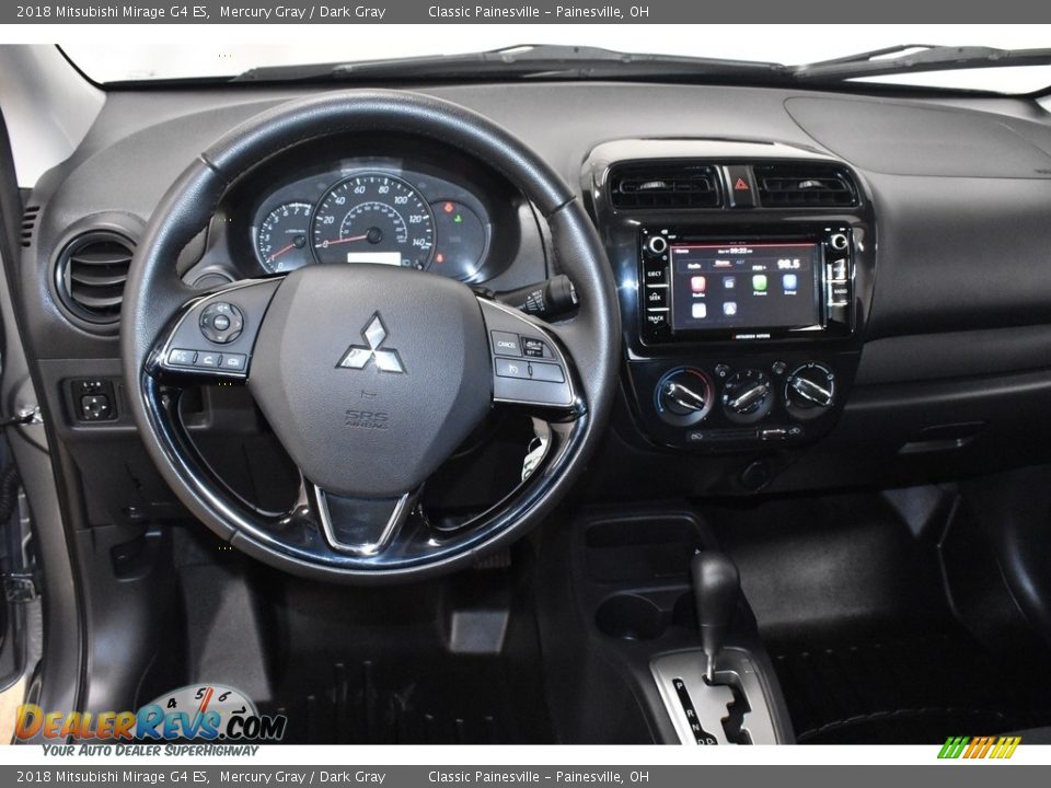 2018 Mitsubishi Mirage G4 ES Mercury Gray / Dark Gray Photo #3