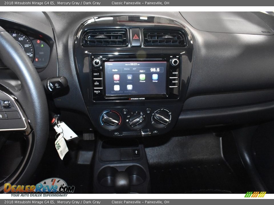 2018 Mitsubishi Mirage G4 ES Mercury Gray / Dark Gray Photo #4