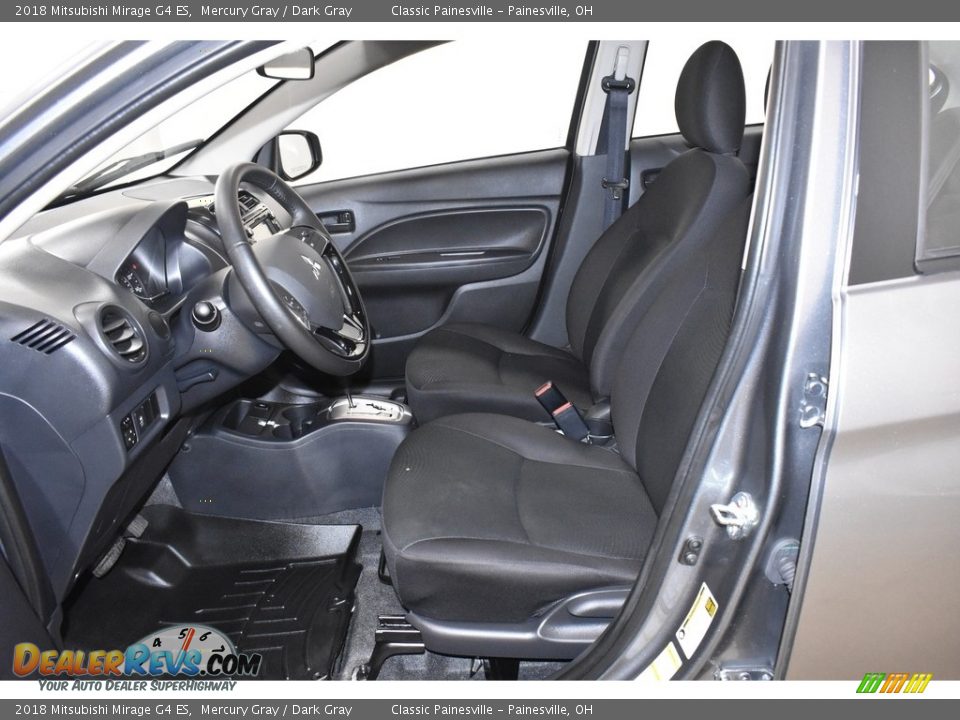2018 Mitsubishi Mirage G4 ES Mercury Gray / Dark Gray Photo #5