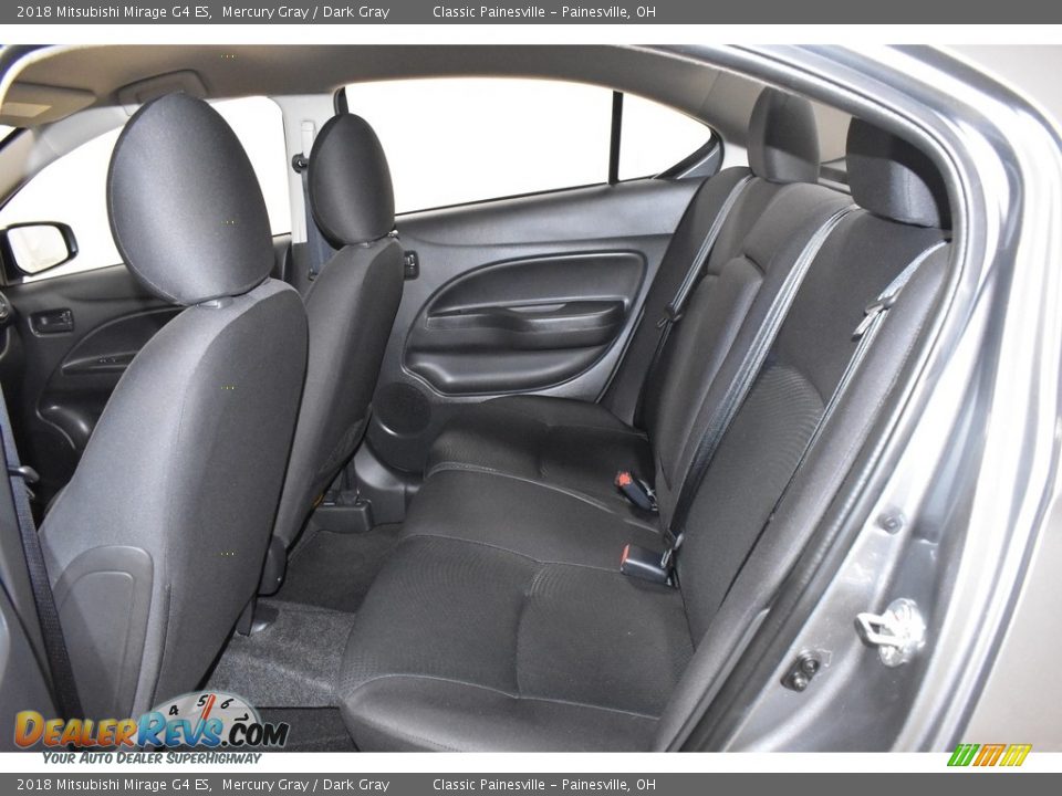 2018 Mitsubishi Mirage G4 ES Mercury Gray / Dark Gray Photo #6