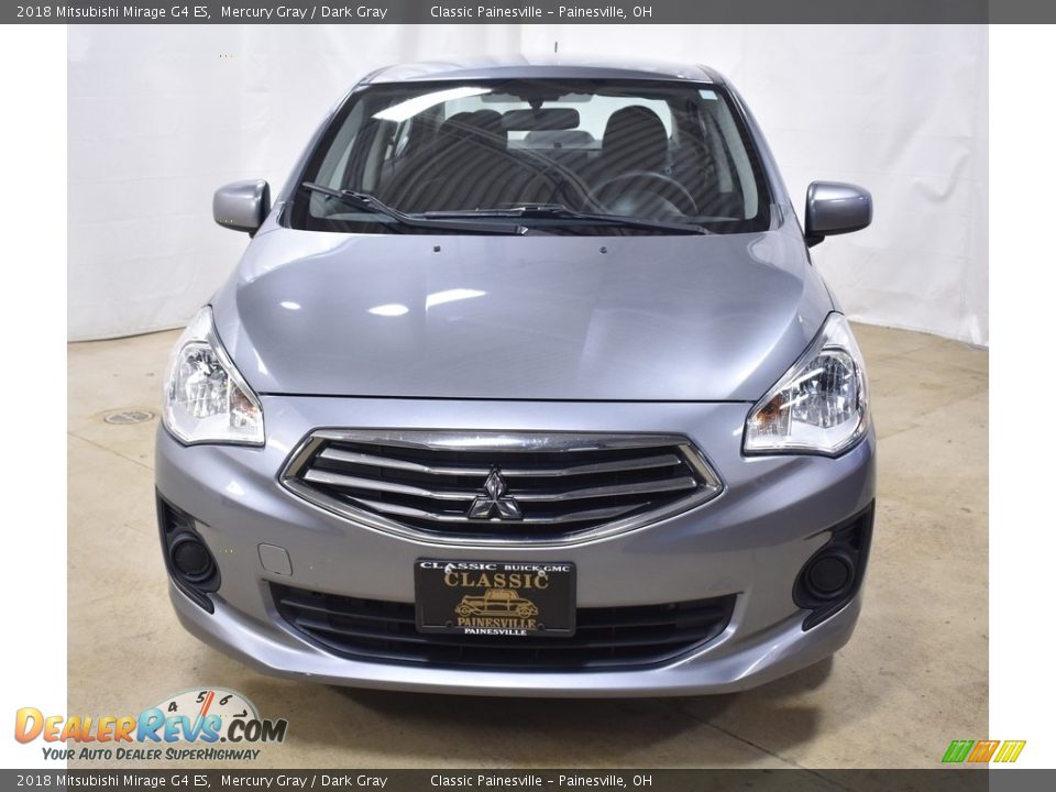 2018 Mitsubishi Mirage G4 ES Mercury Gray / Dark Gray Photo #7