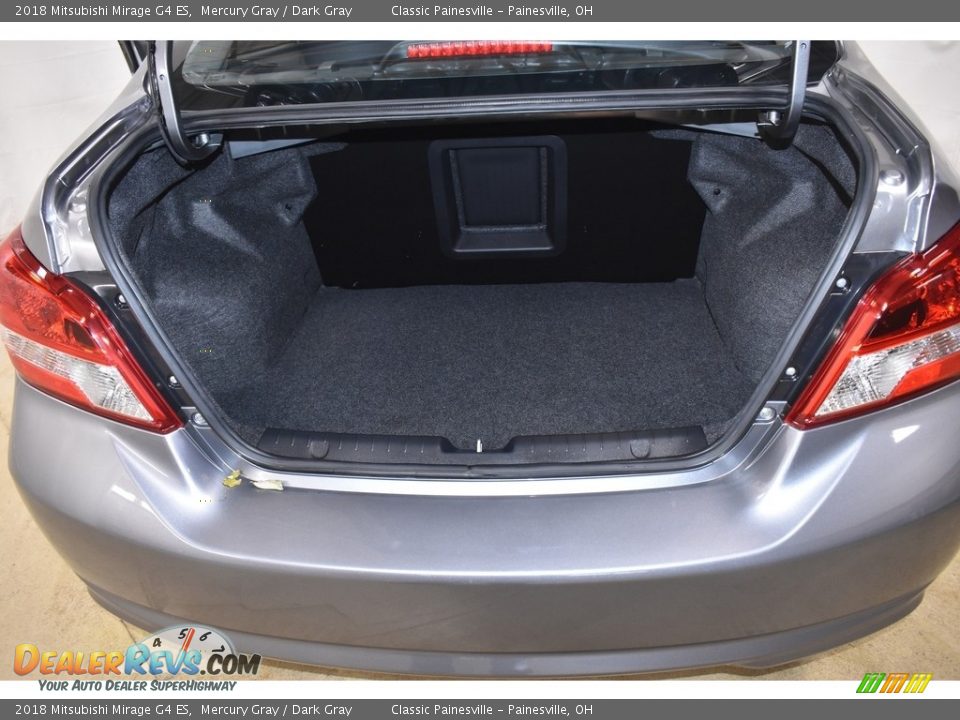 2018 Mitsubishi Mirage G4 ES Mercury Gray / Dark Gray Photo #11