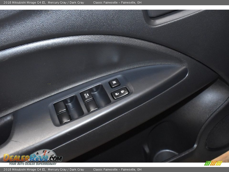 2018 Mitsubishi Mirage G4 ES Mercury Gray / Dark Gray Photo #12