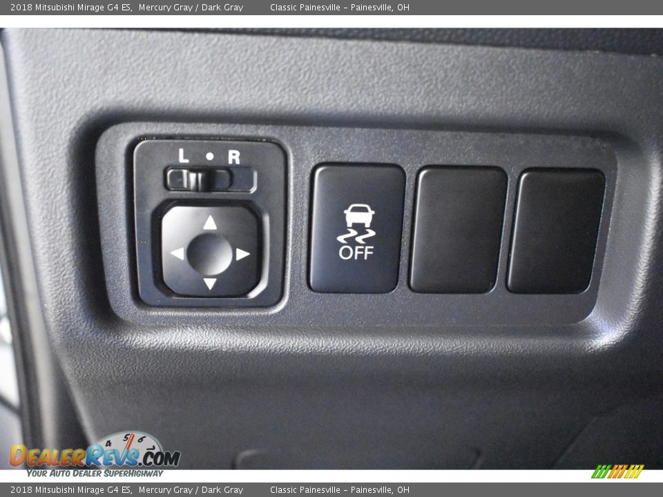 2018 Mitsubishi Mirage G4 ES Mercury Gray / Dark Gray Photo #13