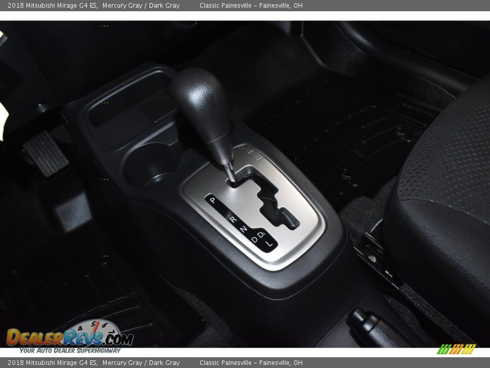 2018 Mitsubishi Mirage G4 ES Mercury Gray / Dark Gray Photo #16