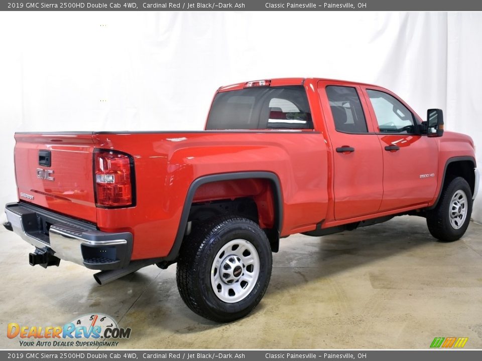 2019 GMC Sierra 2500HD Double Cab 4WD Cardinal Red / Jet Black/­Dark Ash Photo #2