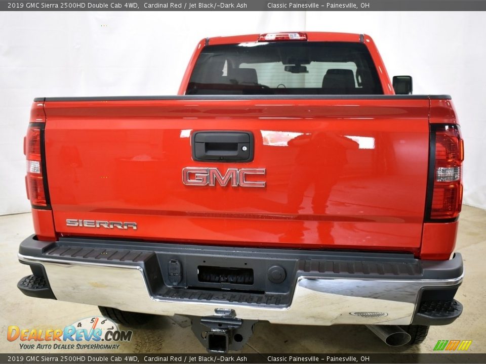 2019 GMC Sierra 2500HD Double Cab 4WD Cardinal Red / Jet Black/­Dark Ash Photo #3