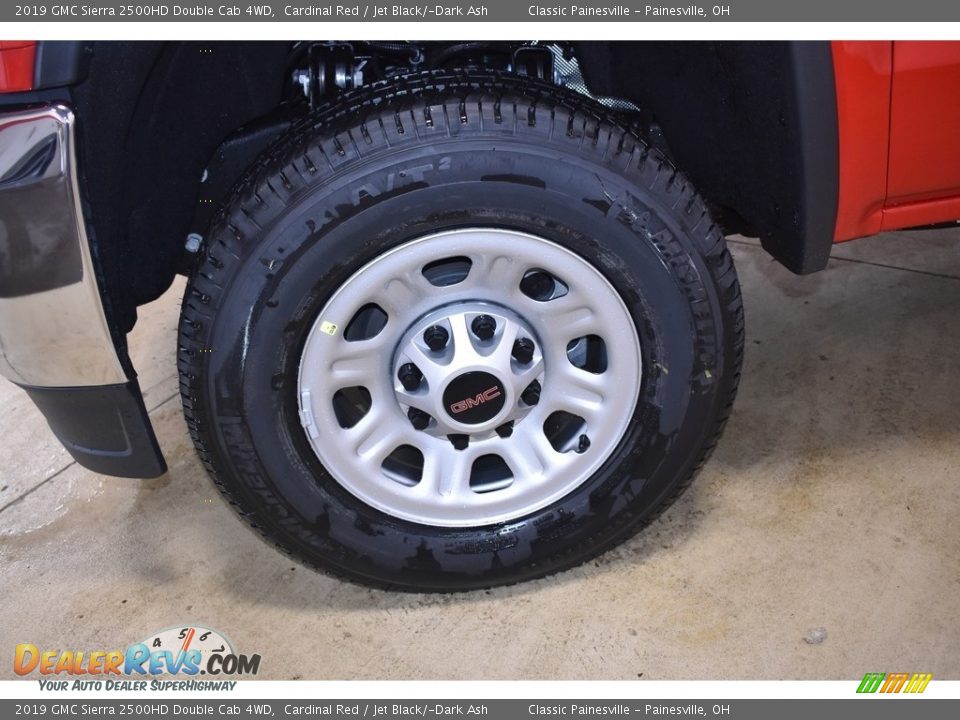 2019 GMC Sierra 2500HD Double Cab 4WD Cardinal Red / Jet Black/­Dark Ash Photo #5