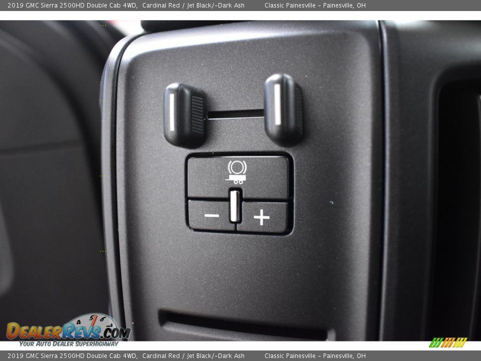 2019 GMC Sierra 2500HD Double Cab 4WD Cardinal Red / Jet Black/­Dark Ash Photo #9
