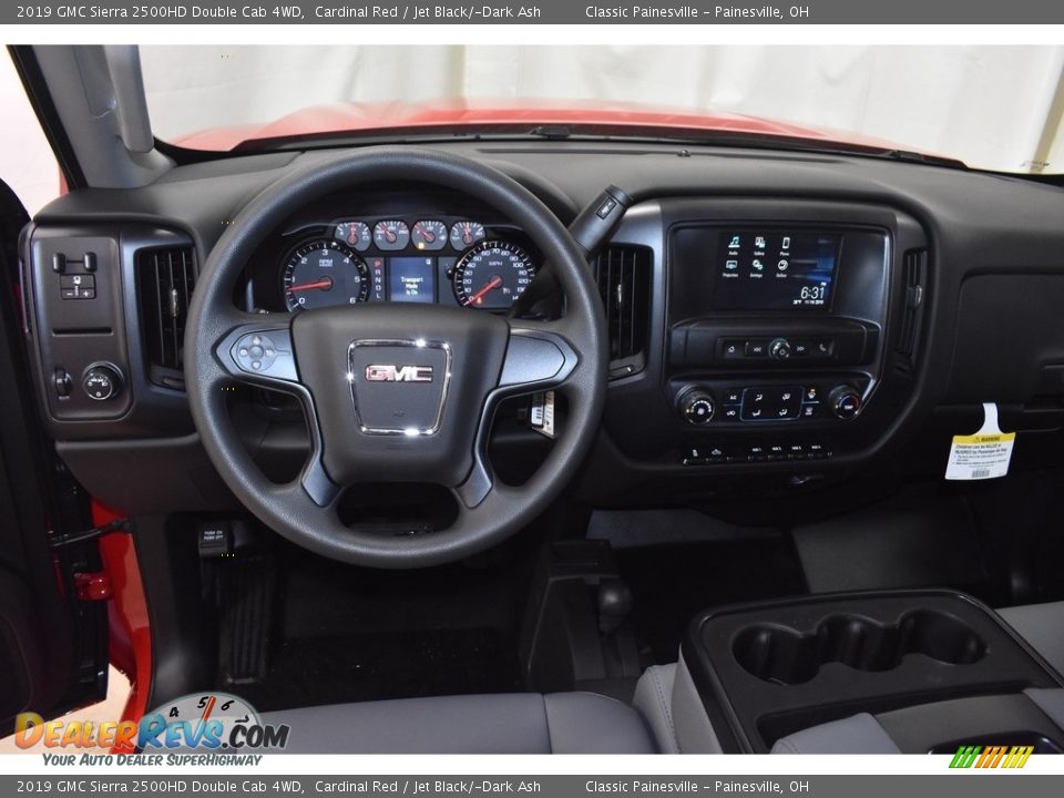 2019 GMC Sierra 2500HD Double Cab 4WD Cardinal Red / Jet Black/­Dark Ash Photo #10