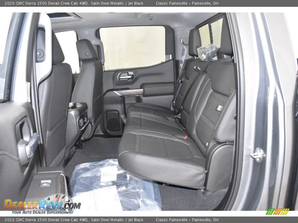 Rear Seat of 2020 GMC Sierra 1500 Denali Crew Cab 4WD Photo #9