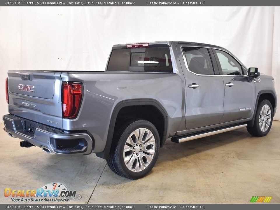 2020 GMC Sierra 1500 Denali Crew Cab 4WD Satin Steel Metallic / Jet Black Photo #10