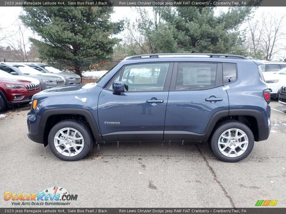 Slate Blue Pearl 2020 Jeep Renegade Latitude 4x4 Photo #2
