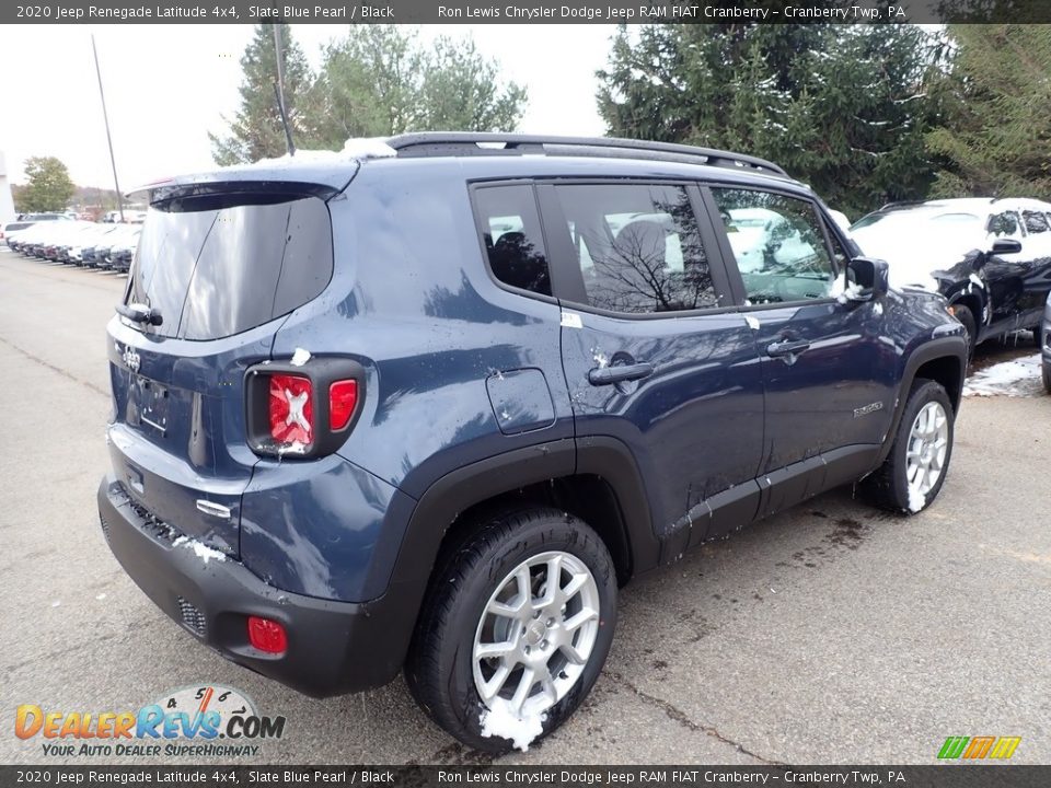 2020 Jeep Renegade Latitude 4x4 Slate Blue Pearl / Black Photo #5