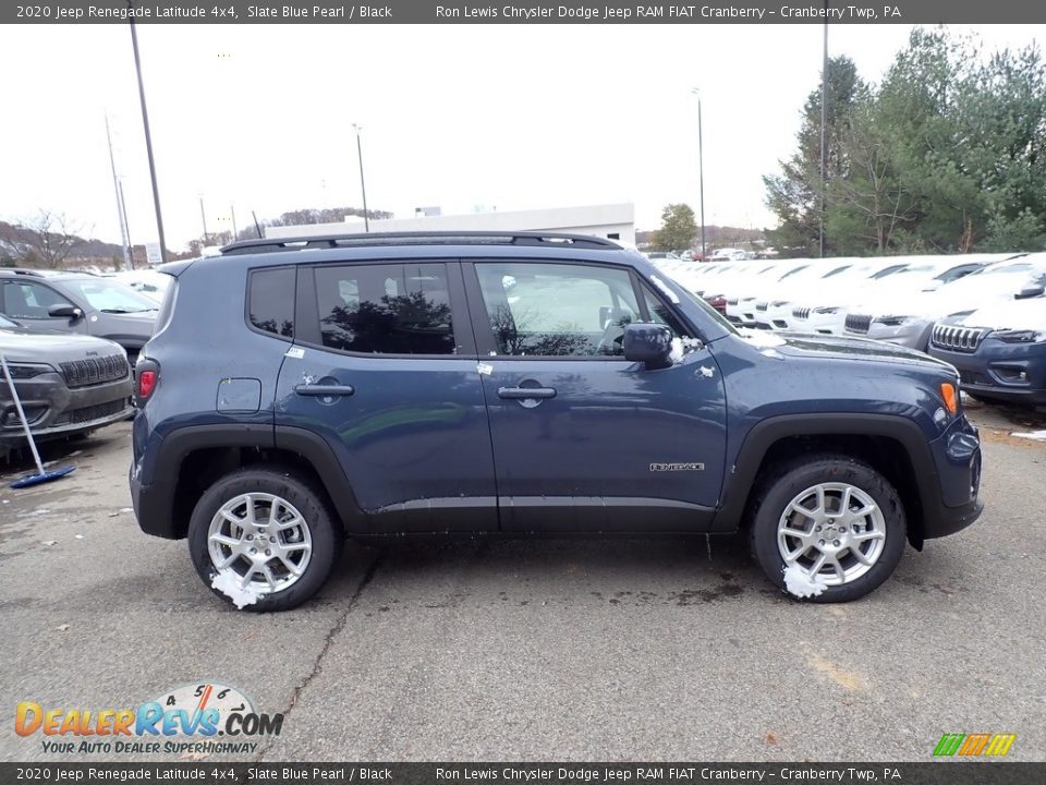 2020 Jeep Renegade Latitude 4x4 Slate Blue Pearl / Black Photo #6