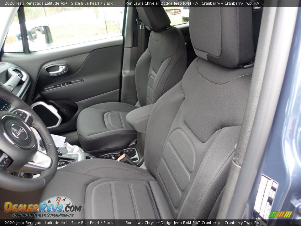 2020 Jeep Renegade Latitude 4x4 Slate Blue Pearl / Black Photo #12