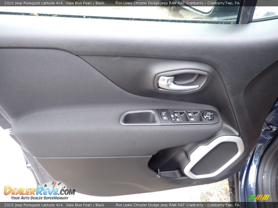 2020 Jeep Renegade Latitude 4x4 Slate Blue Pearl / Black Photo #13