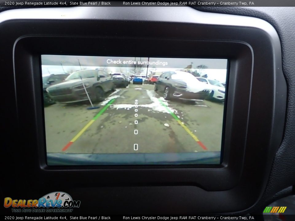 2020 Jeep Renegade Latitude 4x4 Slate Blue Pearl / Black Photo #16