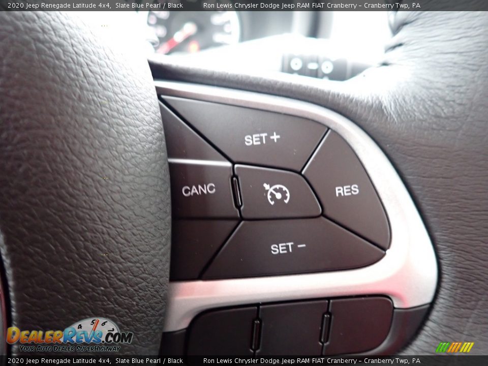 2020 Jeep Renegade Latitude 4x4 Slate Blue Pearl / Black Photo #17