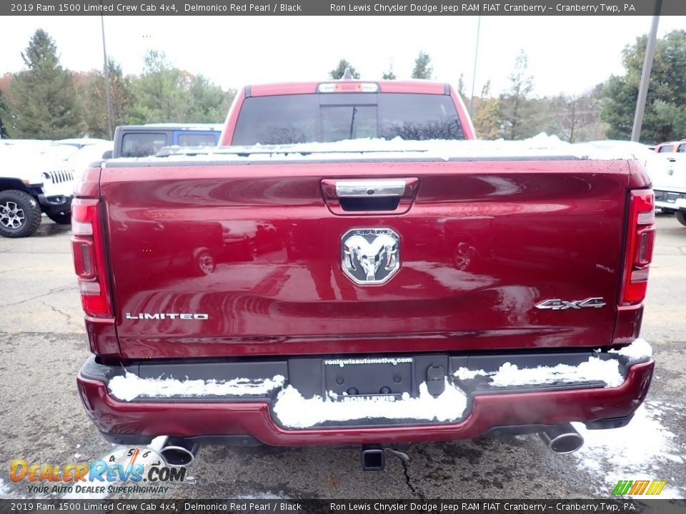 2019 Ram 1500 Limited Crew Cab 4x4 Delmonico Red Pearl / Black Photo #5