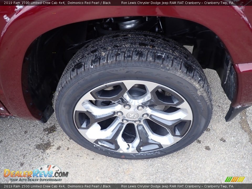 2019 Ram 1500 Limited Crew Cab 4x4 Delmonico Red Pearl / Black Photo #8