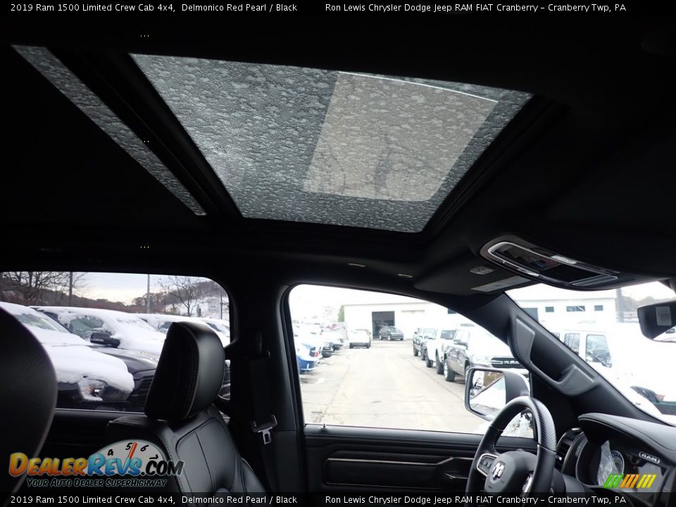 2019 Ram 1500 Limited Crew Cab 4x4 Delmonico Red Pearl / Black Photo #10