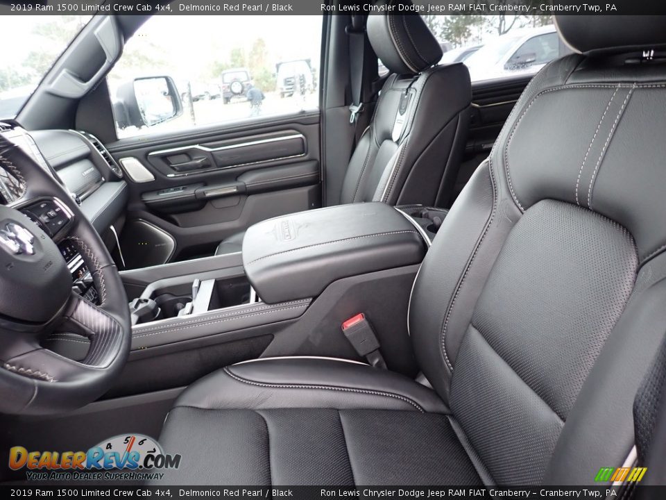 2019 Ram 1500 Limited Crew Cab 4x4 Delmonico Red Pearl / Black Photo #13