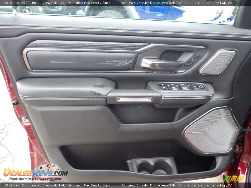 2019 Ram 1500 Limited Crew Cab 4x4 Delmonico Red Pearl / Black Photo #14