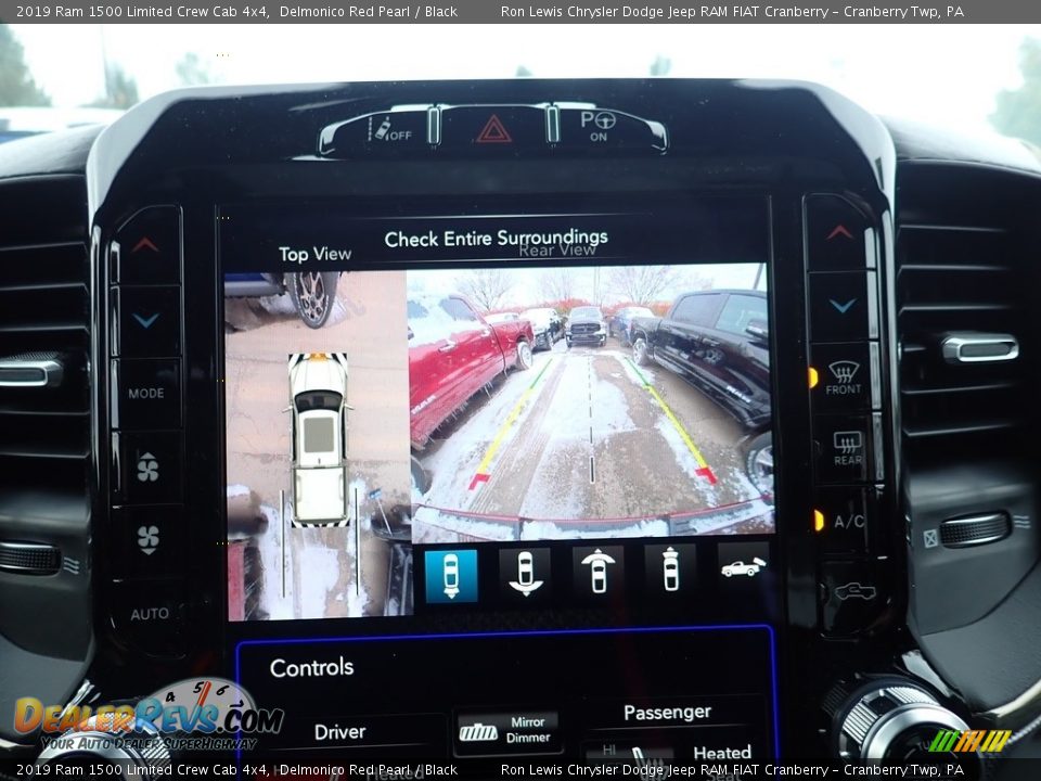 2019 Ram 1500 Limited Crew Cab 4x4 Delmonico Red Pearl / Black Photo #18