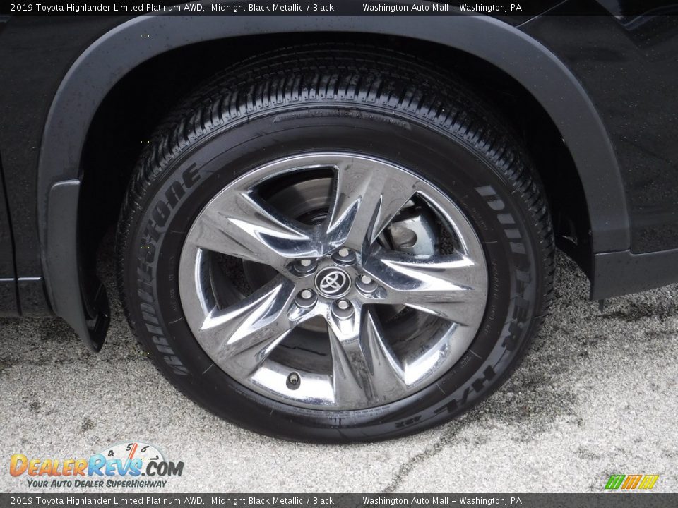 2019 Toyota Highlander Limited Platinum AWD Wheel Photo #3