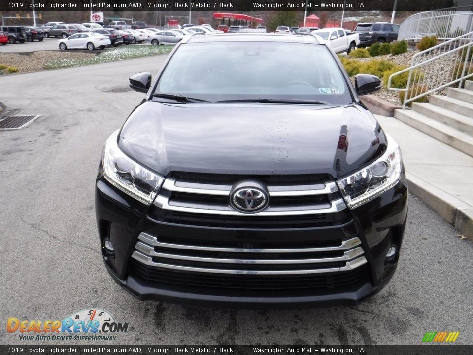 2019 Toyota Highlander Limited Platinum AWD Midnight Black Metallic / Black Photo #5