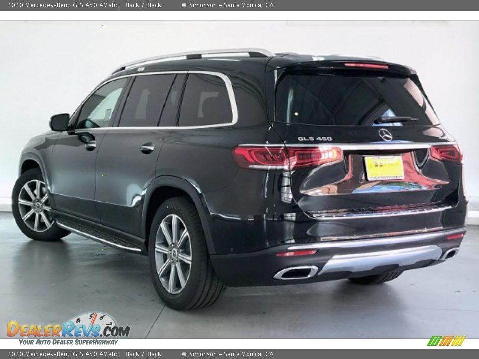 2020 Mercedes-Benz GLS 450 4Matic Black / Black Photo #2