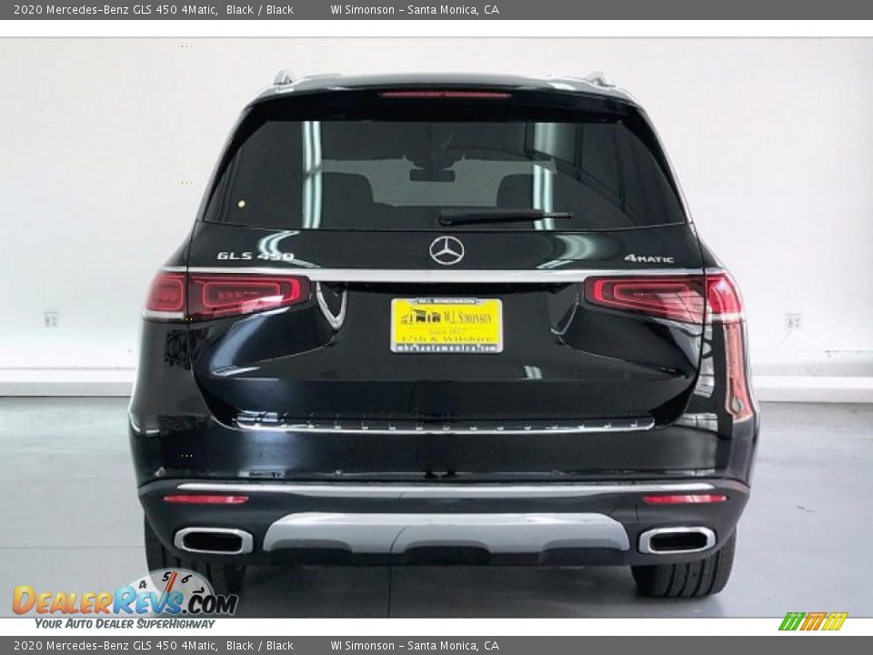 2020 Mercedes-Benz GLS 450 4Matic Black / Black Photo #3