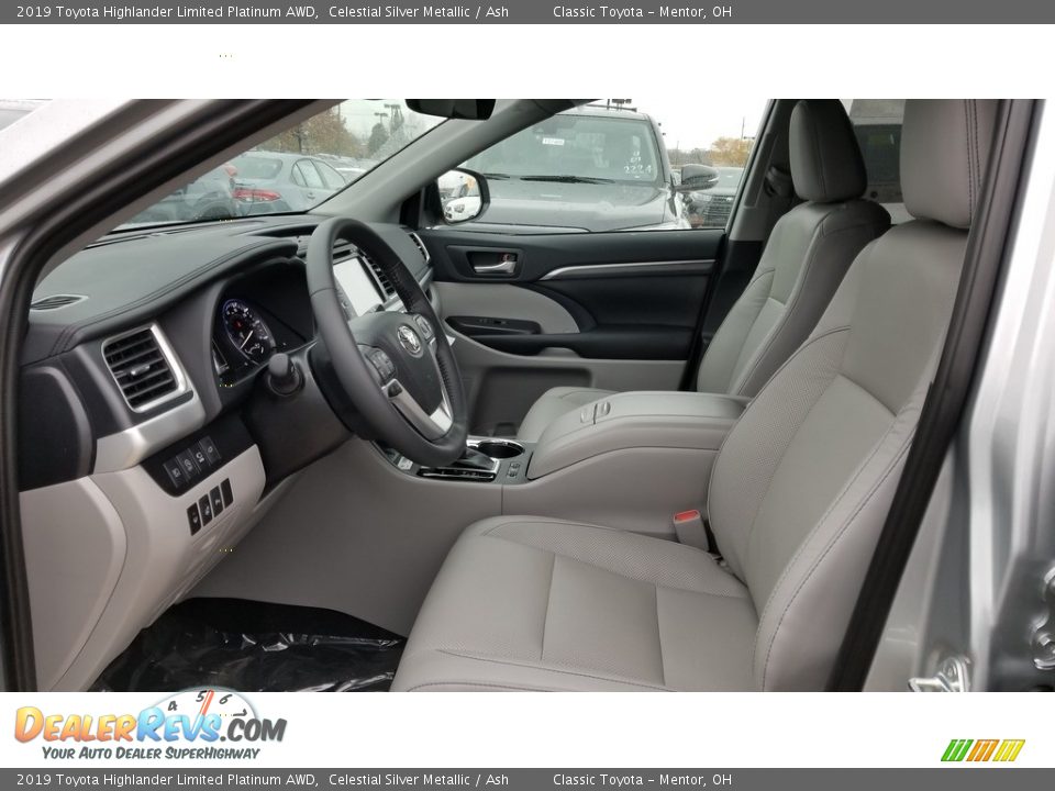 2019 Toyota Highlander Limited Platinum AWD Celestial Silver Metallic / Ash Photo #2