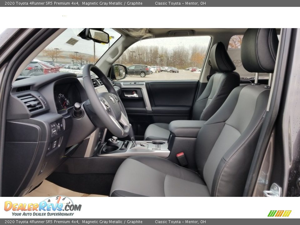 Graphite Interior - 2020 Toyota 4Runner SR5 Premium 4x4 Photo #2
