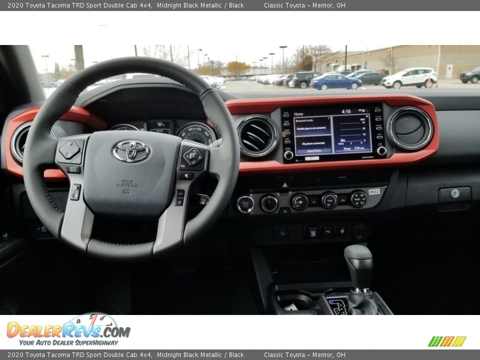 Dashboard of 2020 Toyota Tacoma TRD Sport Double Cab 4x4 Photo #3