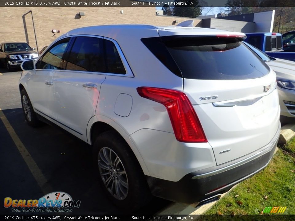 2019 Cadillac XT5 Luxury AWD Crystal White Tricoat / Jet Black Photo #2