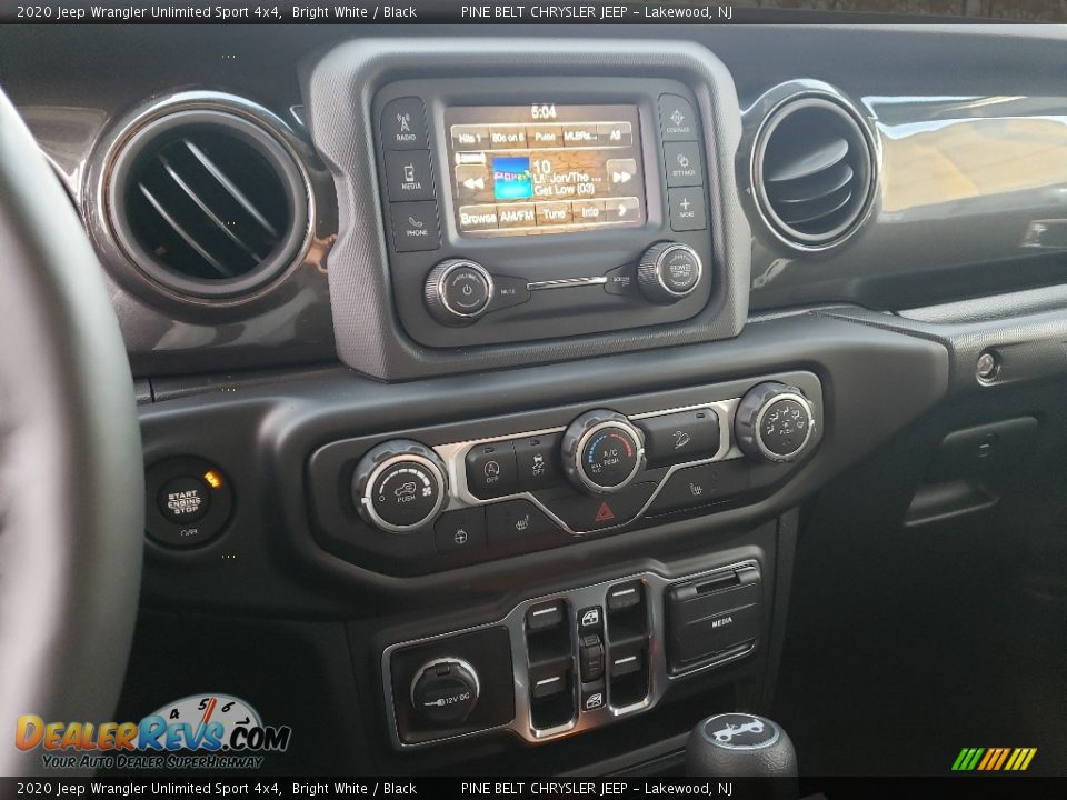 2020 Jeep Wrangler Unlimited Sport 4x4 Bright White / Black Photo #9