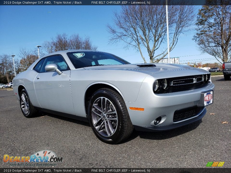 2019 Dodge Challenger SXT AWD Triple Nickel / Black Photo #1