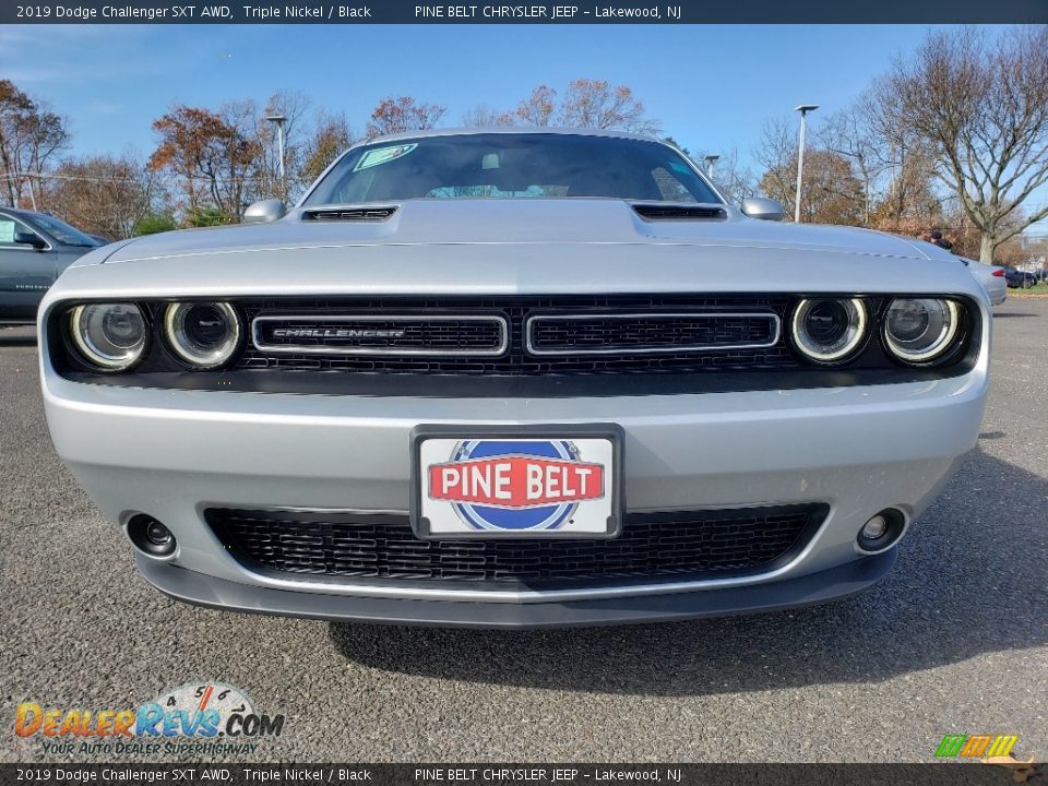 2019 Dodge Challenger SXT AWD Triple Nickel / Black Photo #2