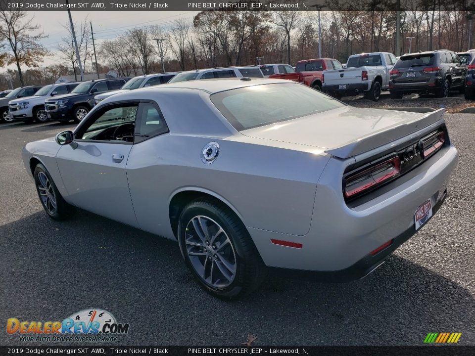 2019 Dodge Challenger SXT AWD Triple Nickel / Black Photo #4