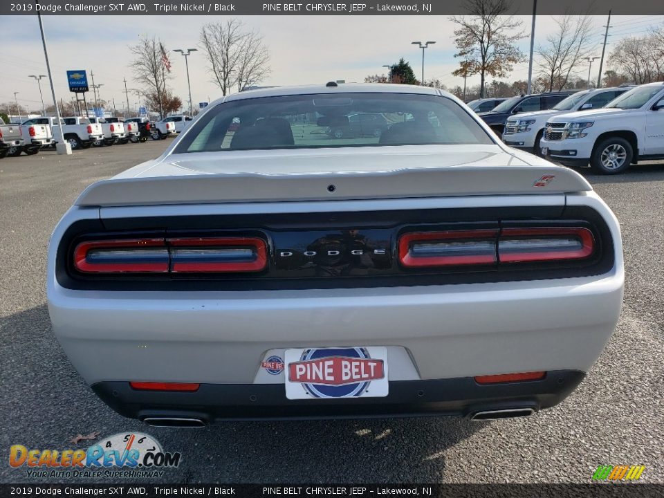 2019 Dodge Challenger SXT AWD Triple Nickel / Black Photo #5