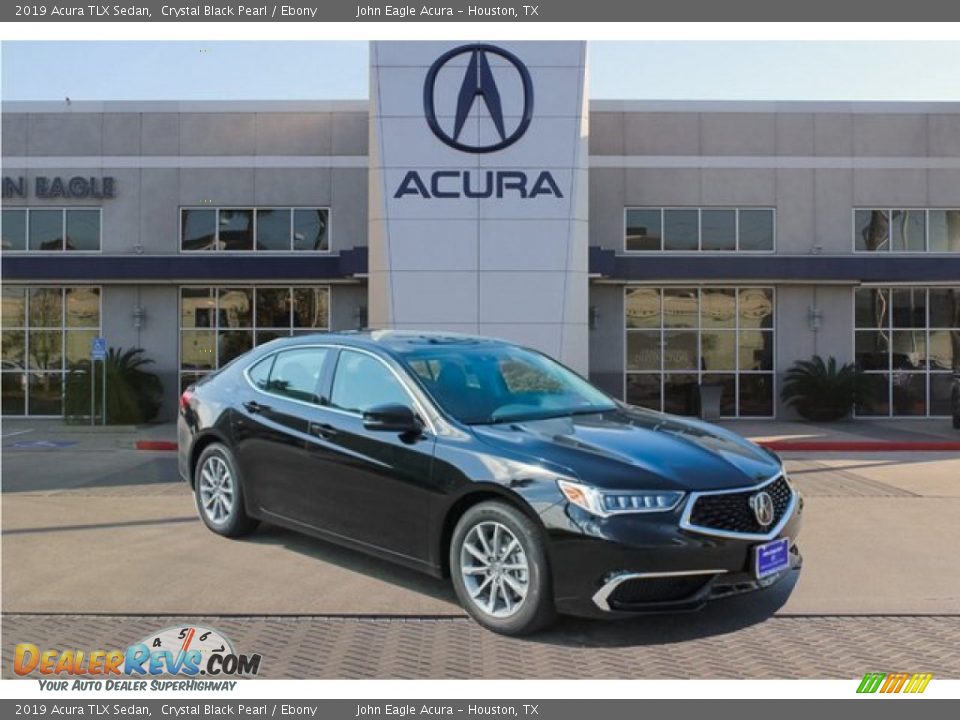 2019 Acura TLX Sedan Crystal Black Pearl / Ebony Photo #1