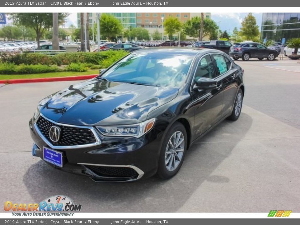 2019 Acura TLX Sedan Crystal Black Pearl / Ebony Photo #3