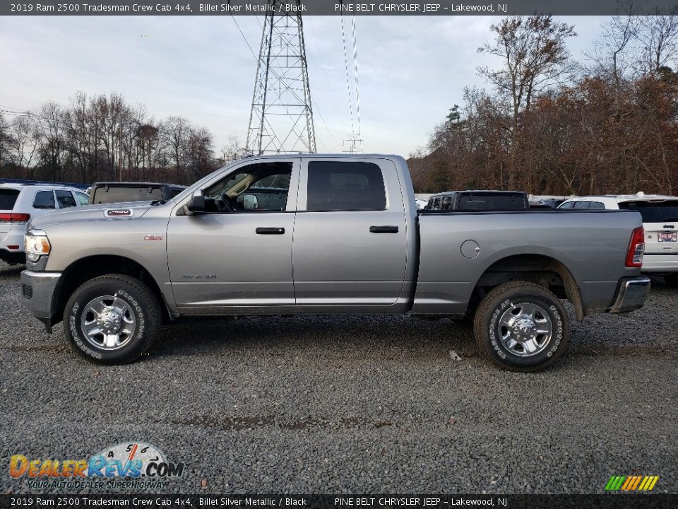 2019 Ram 2500 Tradesman Crew Cab 4x4 Billet Silver Metallic / Black Photo #3