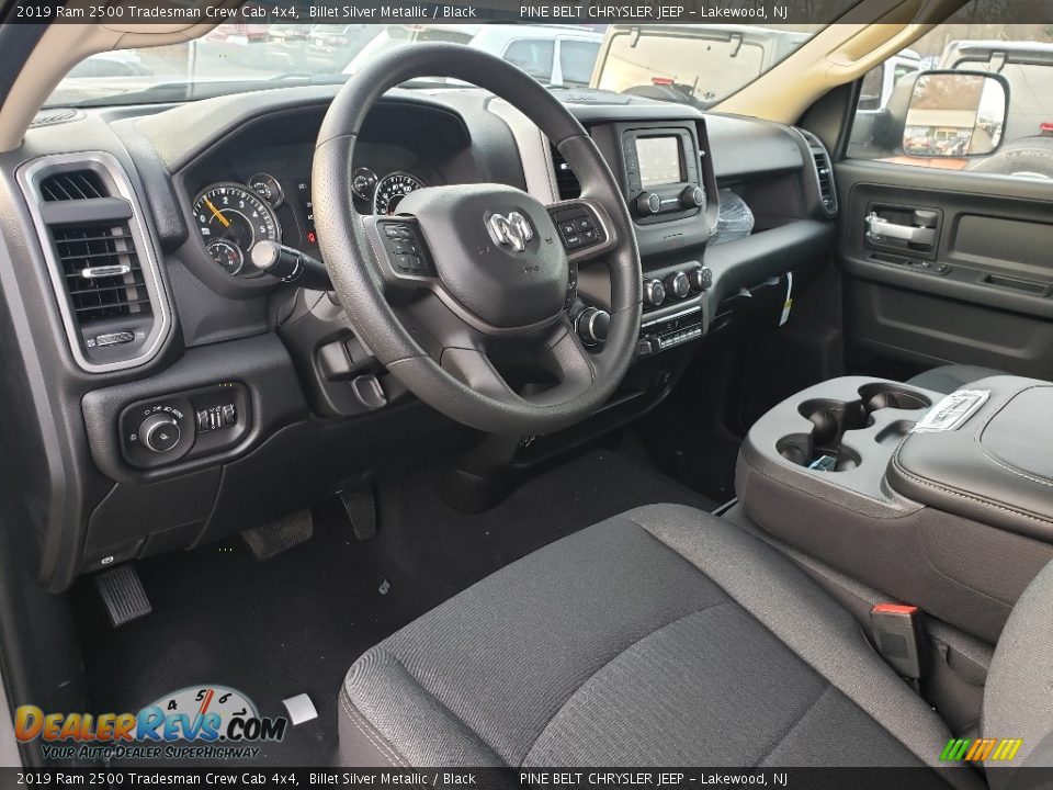 2019 Ram 2500 Tradesman Crew Cab 4x4 Billet Silver Metallic / Black Photo #8