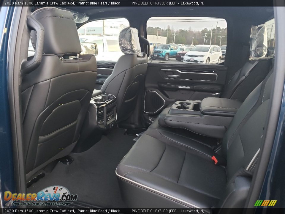 2020 Ram 1500 Laramie Crew Cab 4x4 Patriot Blue Pearl / Black Photo #6