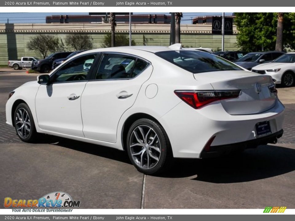 2020 Acura ILX Premium Platinum White Pearl / Ebony Photo #5