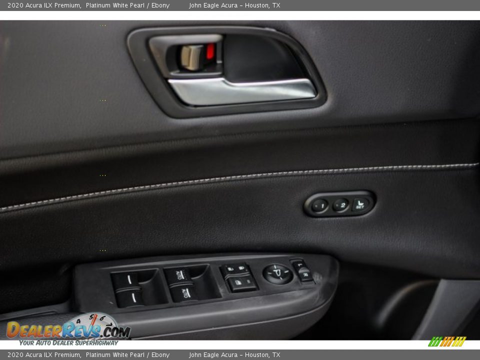 2020 Acura ILX Premium Platinum White Pearl / Ebony Photo #12